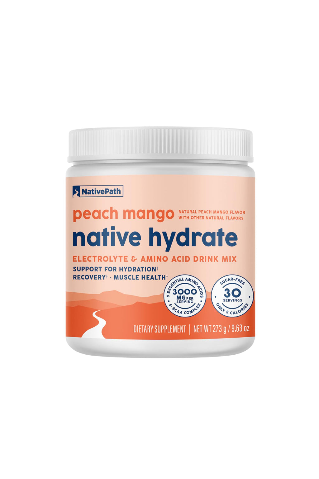NativePath Hydrate Electrolyte Powder – Zero Sugar Drink Mix

