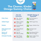 GOJOY Kids Omega-3 DHA Gummies - Plant-Based Algae DHA

