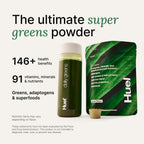 Huel Daily Greens Superfood Powder | Probiotics


