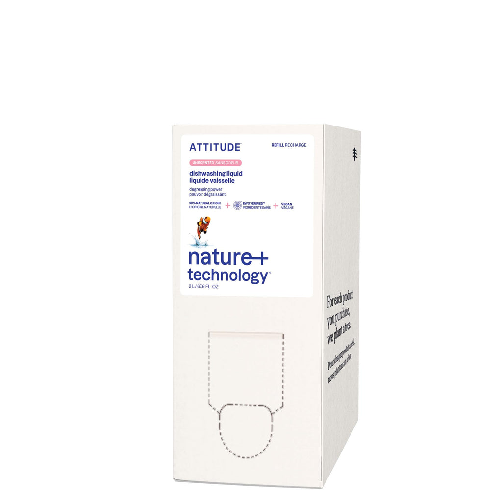 ATTITUDE Dish Soap Refill - EWG Verified Plant-Based

