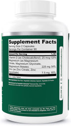 Essential Elements Magnesium Plus Zinc with Vitamin D3

