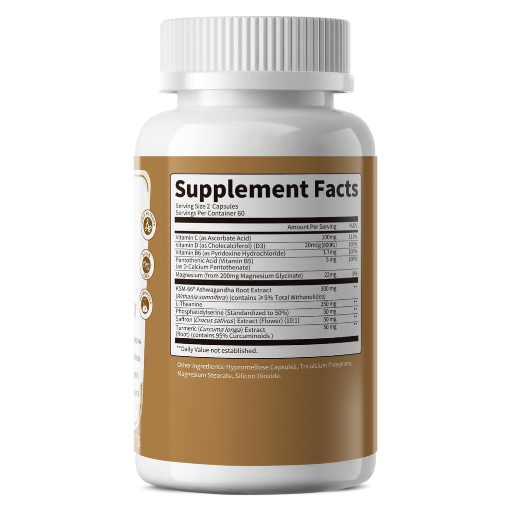 Cortisol Reducer with KSM-66 Ashwagandha

