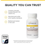 Integrative Therapeutics K2 + D3 Vitamin for Heart and Bone

