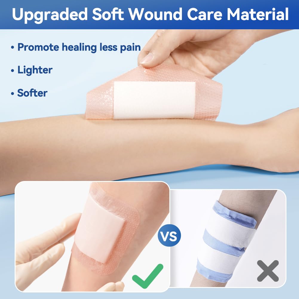 Dimora Silicone Wound Dressings with Gentle Adhesive

