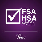Poise Overnight Ultra Thin Pads with Wings for Bladder Leaks


