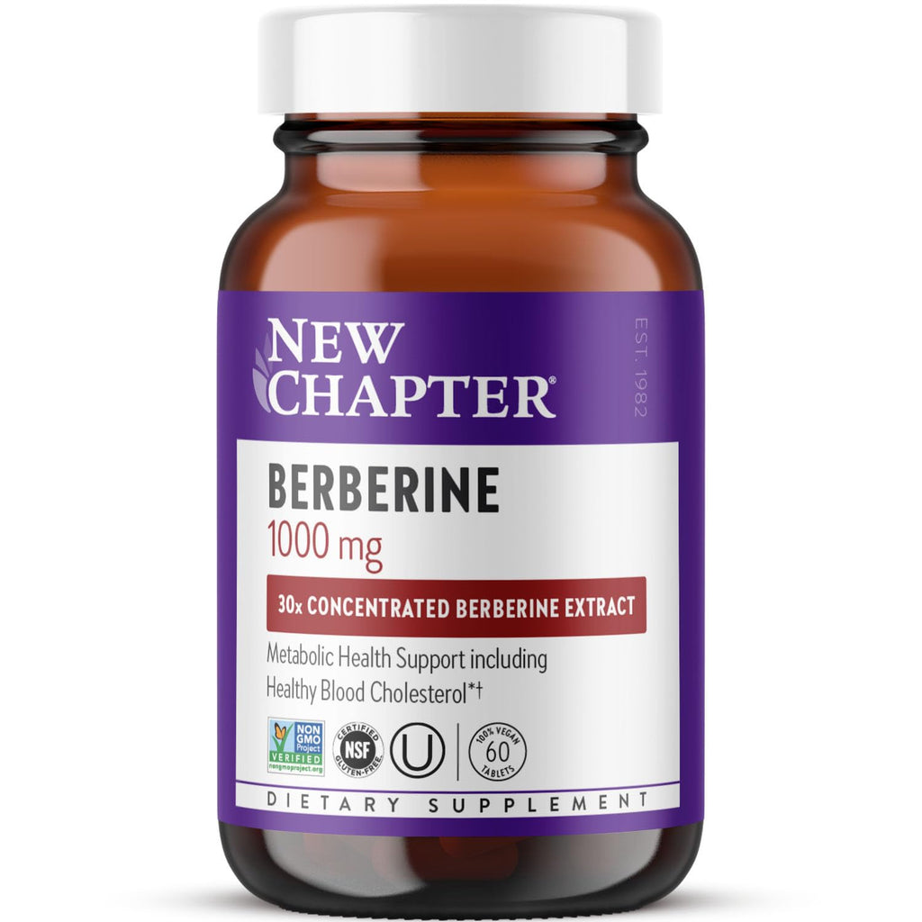 New Chapter Berberine Supplement for Metabolic Health

