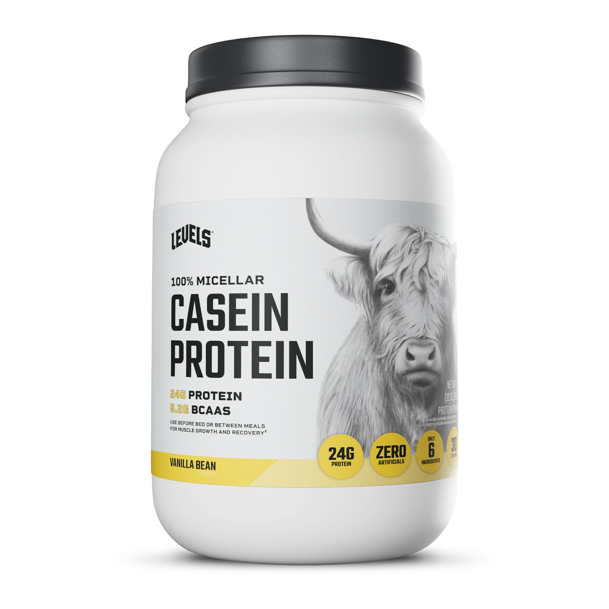 Levels 100% Micellar Casein Protein - Hormone-Free