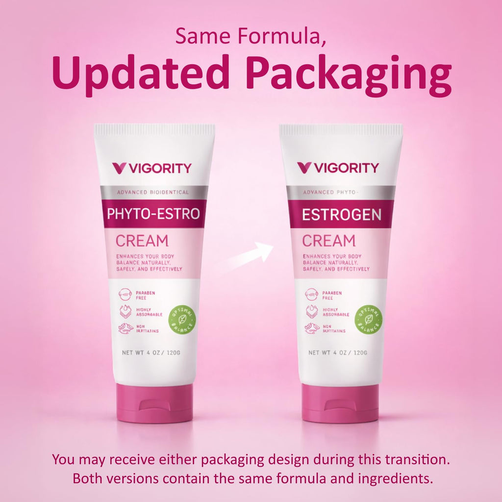 Vigority Estrogen Cream for Women Natural Bioidentical Balance


