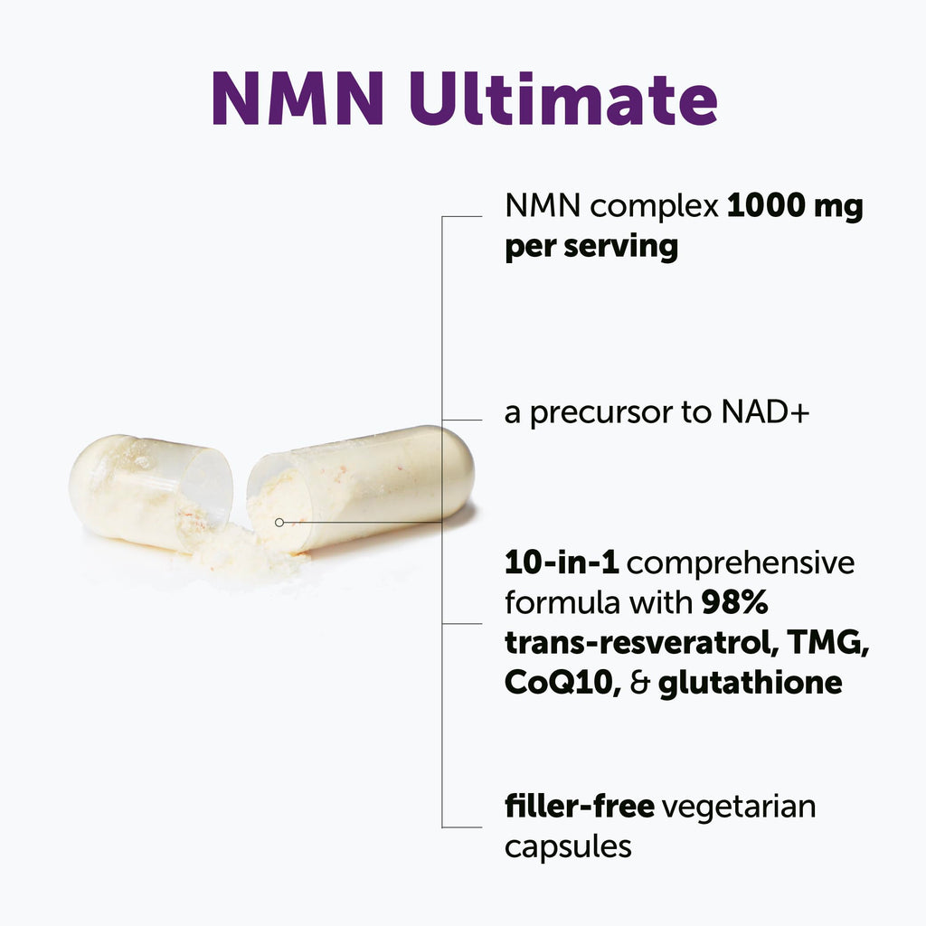 Micro Ingredients NMN Complex 1000mg NAD+ Precursor

