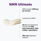 Micro Ingredients NMN Complex 1000mg NAD+ Precursor

