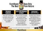 FarmHaven Turmeric Curcumin Capsule | Absorption Boost

