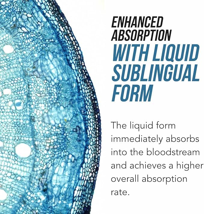 Organic Methyl Folate + Methylcobalamin Liquid Sublingual


