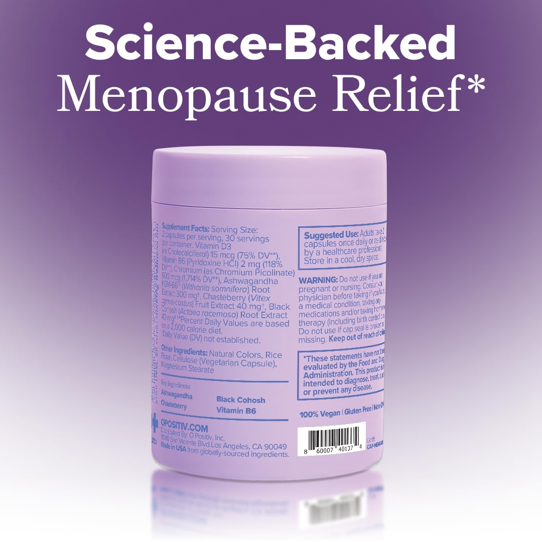 MENO Menopause Vitamin - Hormone-Free with Black Cohosh

