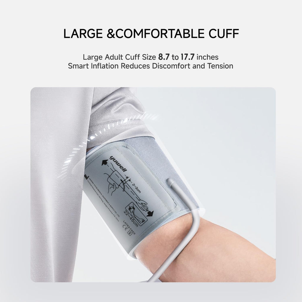 Yuwell Blood Pressure Monitor with Voice Broadcast

