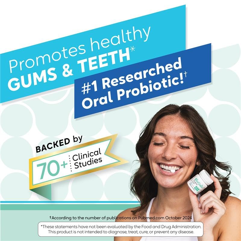BioGaia Prodentis Dental Probiotic Lozenges | Healthy Gums

