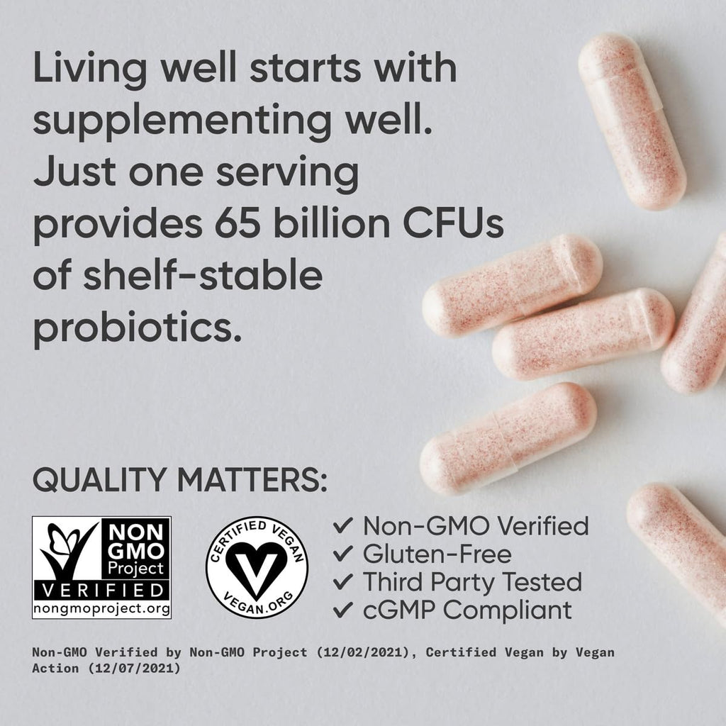 Sports Research Probiotics Prebiotics - Vegan Capsule

