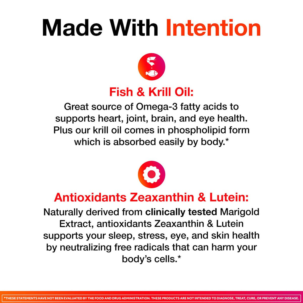 MegaRed Omega-3 Total Body + Refresh Softgels

