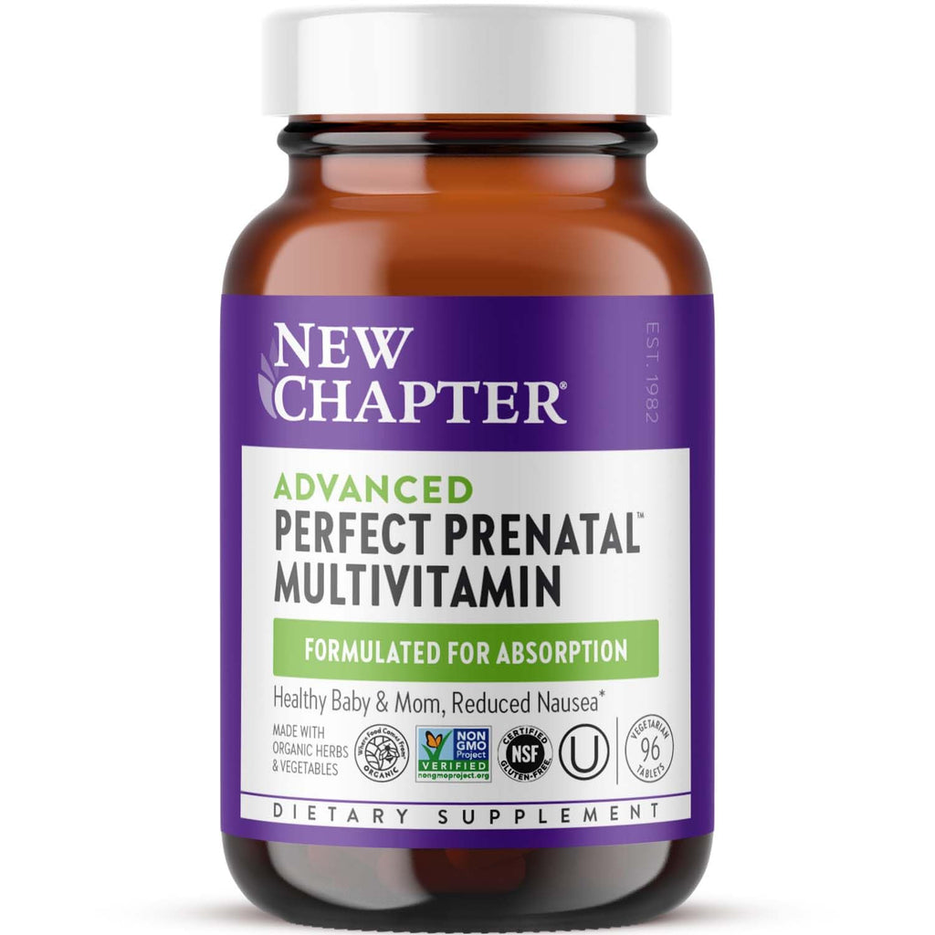 New Chapter Advanced Prenatal Vitamins Organic Fermented

