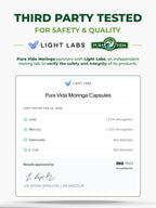 Pura Vida Moringa Capsules — Pure Leaf Powder

