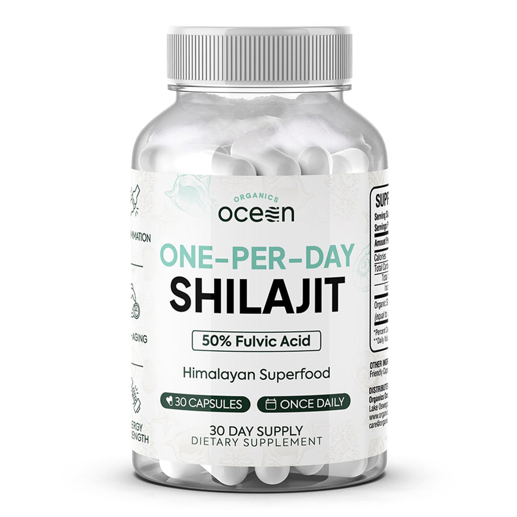 Organics Ocean Shilajit Supplement - Himalayan Shilajit

