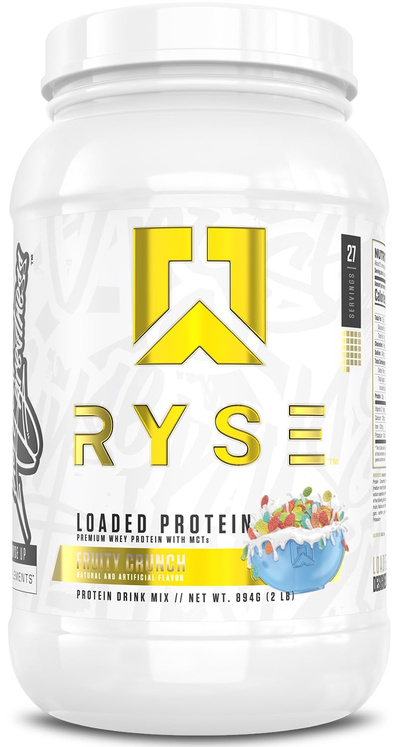 RYSE Loaded Protein Powder with Whey Isolate & Concentrate