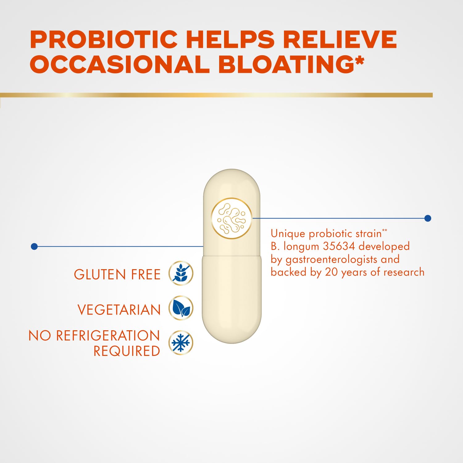 Align Probiotic Bloating Relief for Digestive Health

