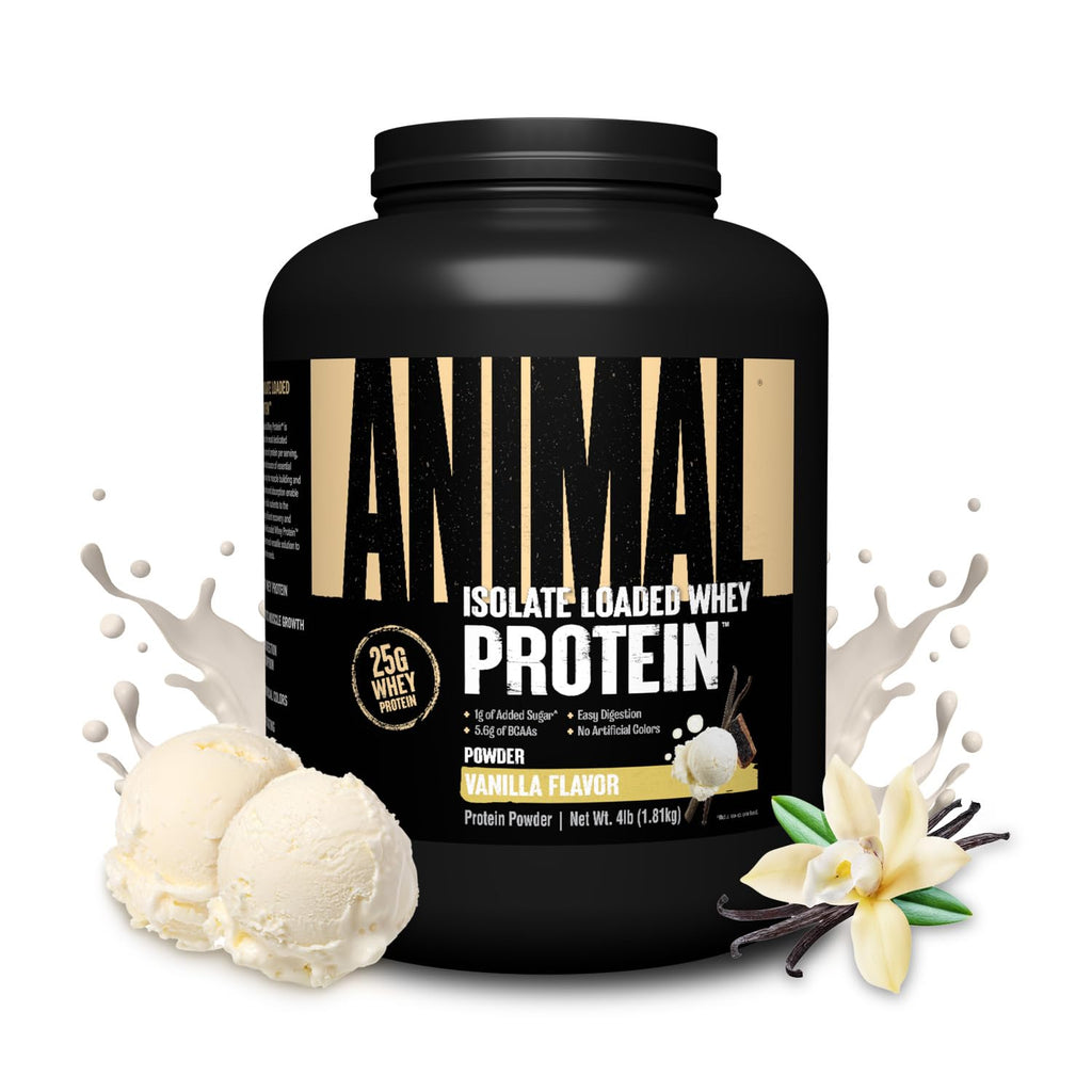 Animal Whey Isolate Protein Powder - 25g Protein

