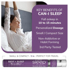 Can-i Sleep Spray for Adults – Fast-Acting Sleep Aid

