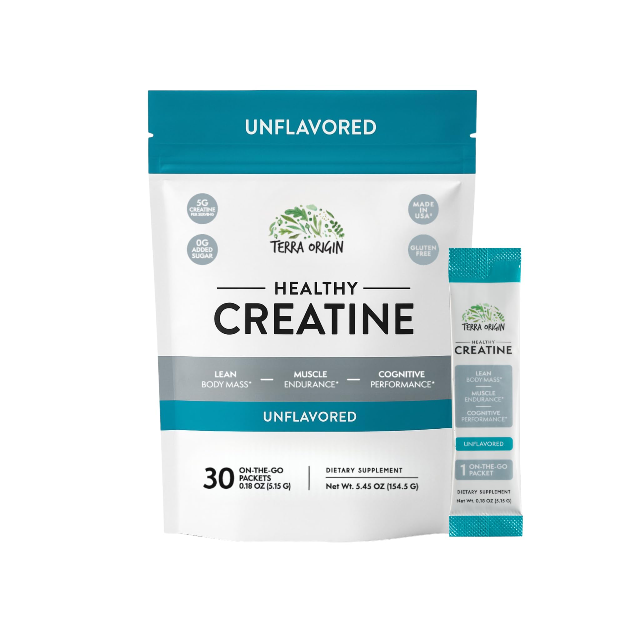 Terra Origin Creatine Micronized Monohydrate Powder


