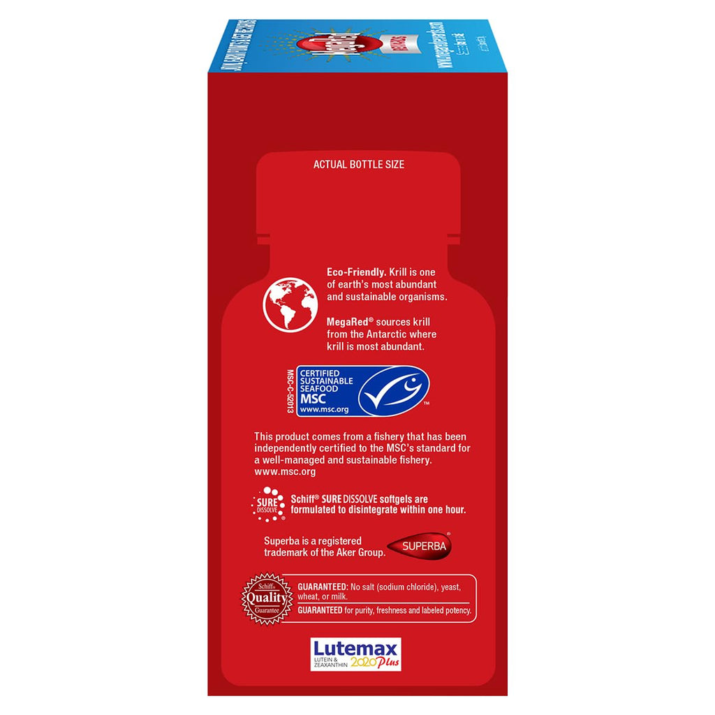 MegaRed Omega-3 Total Body + Refresh Softgels

