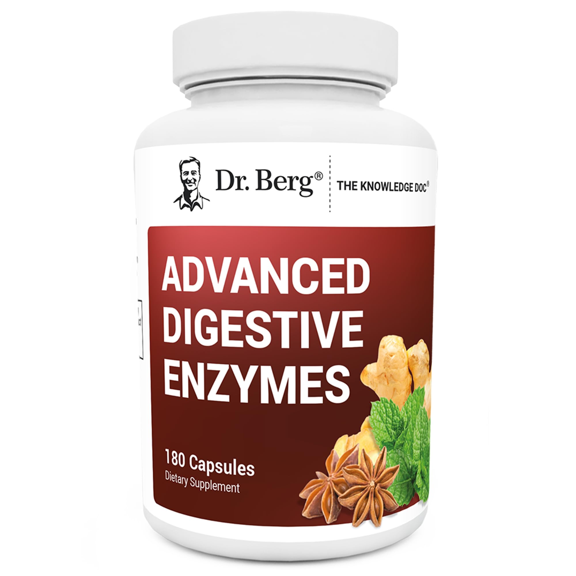 Dr. Berg Advanced Digestive Enzymes with Apple Cider Vinegar

