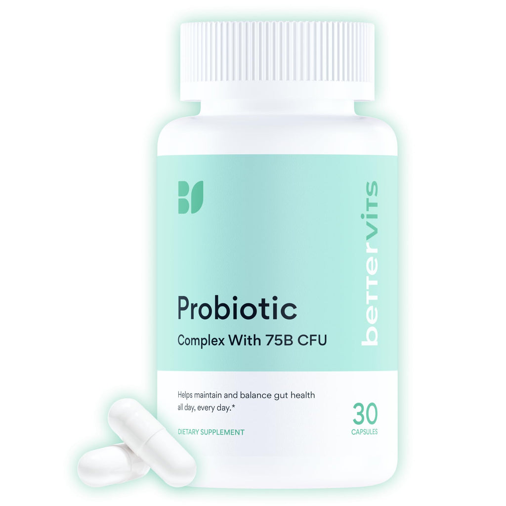 Bettervits Probiotics for Digestive Health | Immune Support

