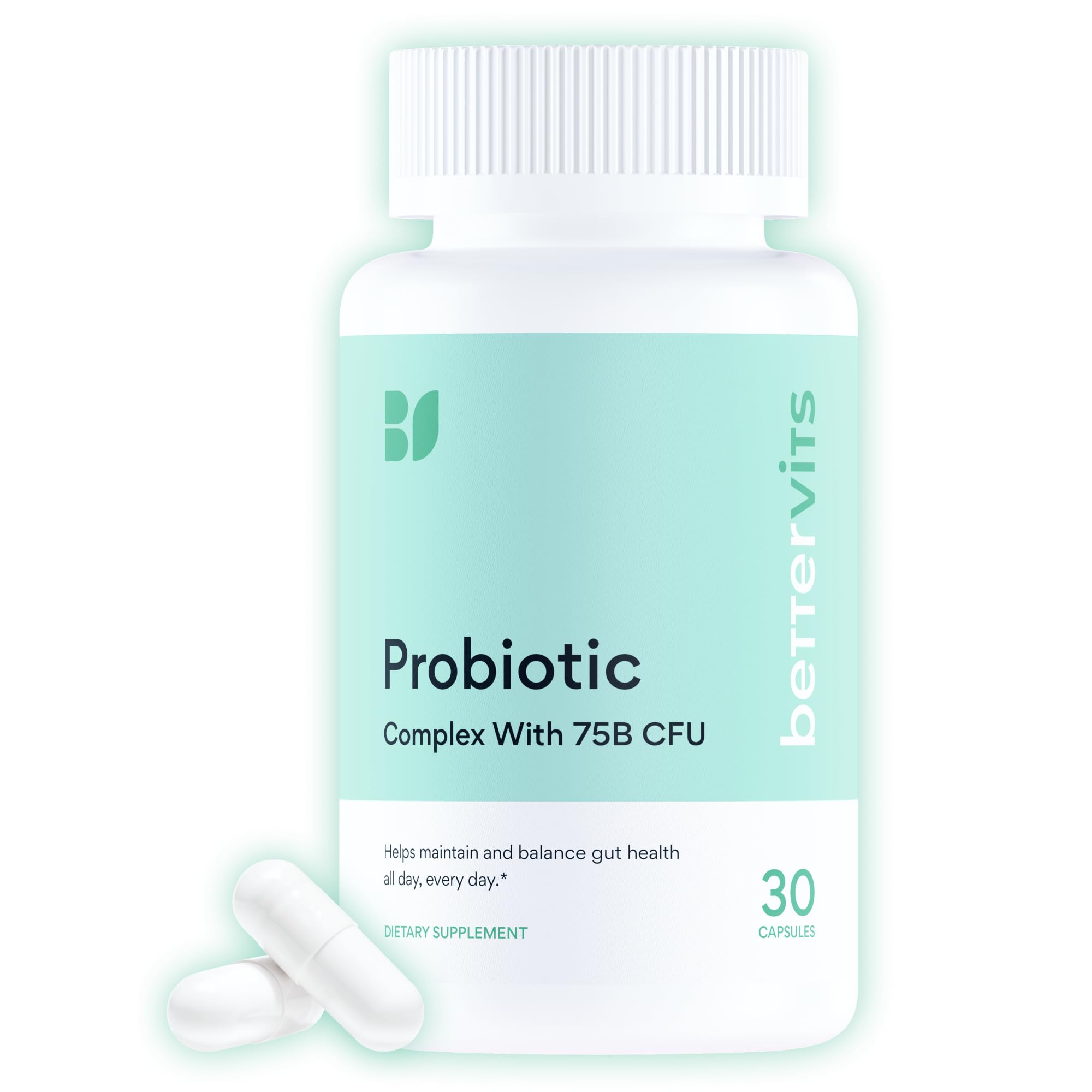 Bettervits Probiotics for Digestive Health | Immune Support

