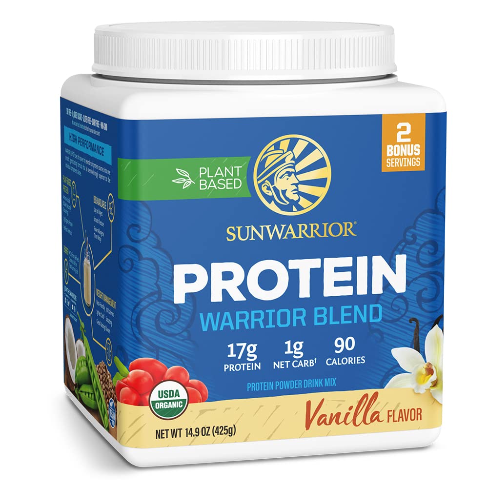 Sunwarrior Warrior Blend Organic Plant-Based Protein Powder