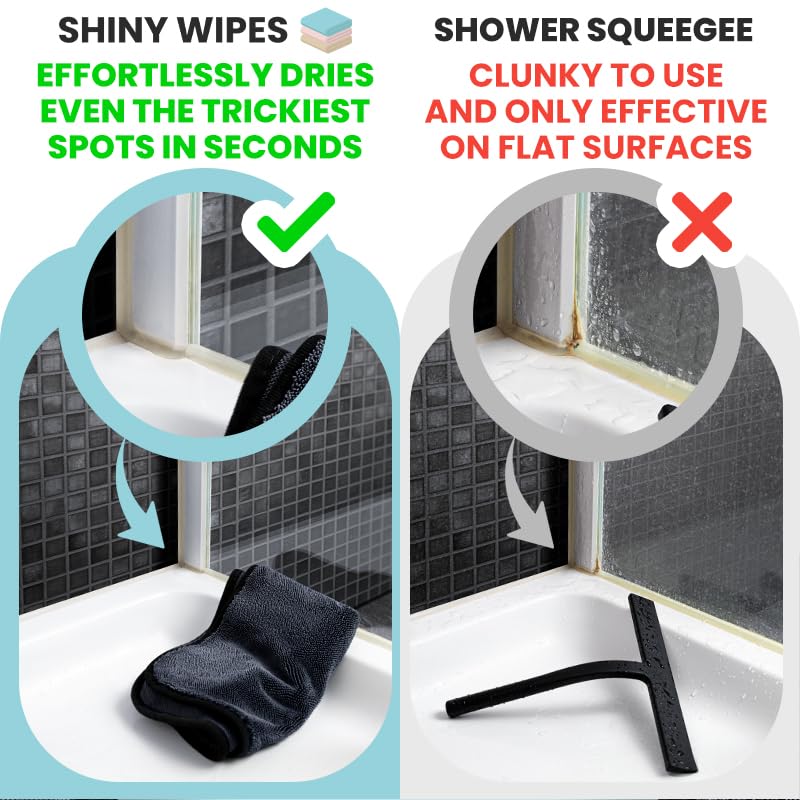 Shiny Wipes Drying Towel – Ultra Absorbent Microfiber

