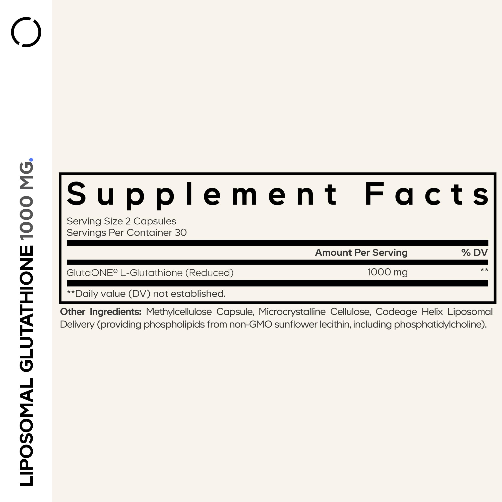 Codeage Glutathione Supplement | Antioxidant Support

