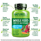 Naturelo Men's Whole Food Multivitamin - Energy & Health


