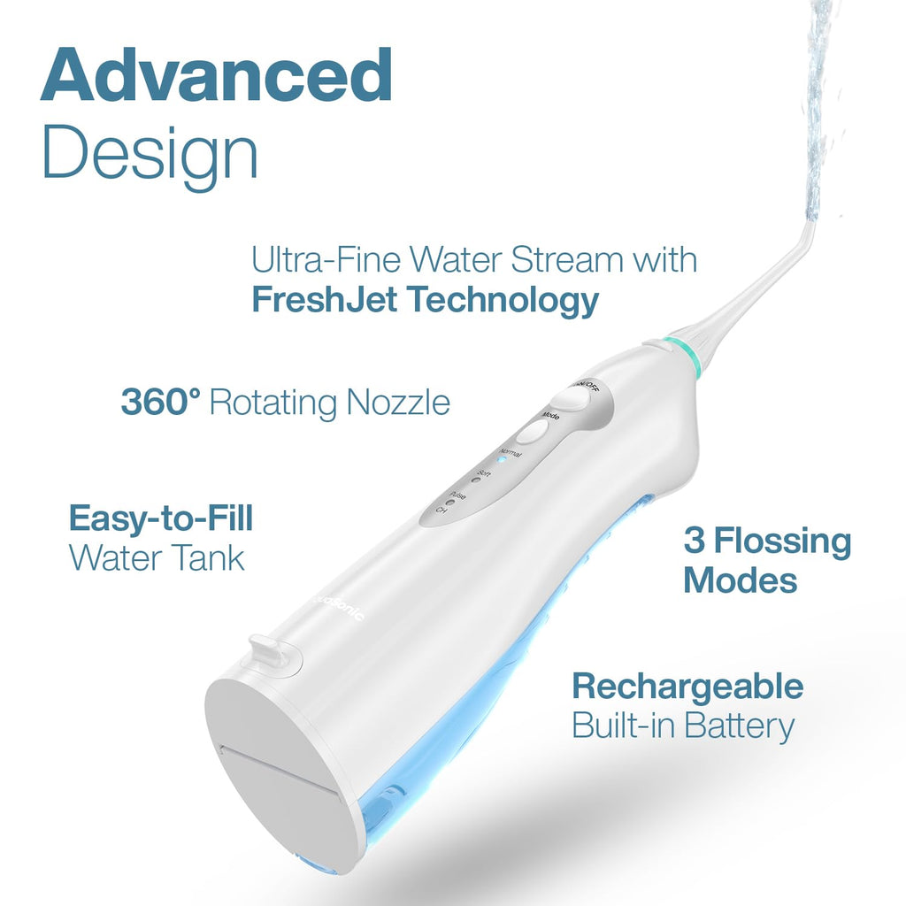 AquaSonic Aqua Flosser Cordless Water Flosser

