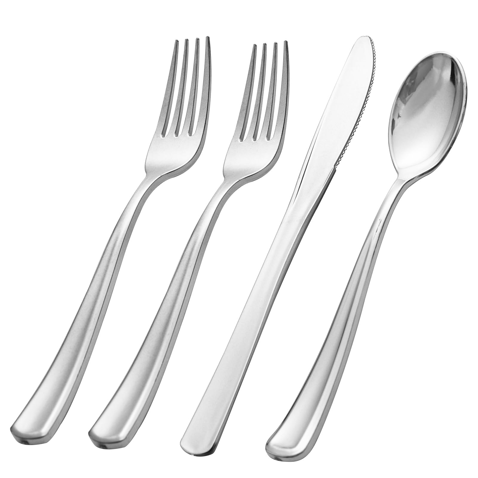 Plastic Disposable Cutlery Set - Heavy Duty