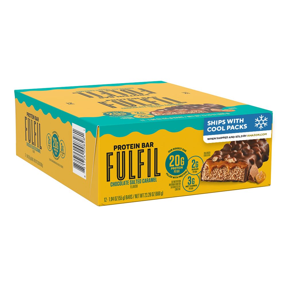 Protein Bars by FULFIL Gluten Free 20g Protein

