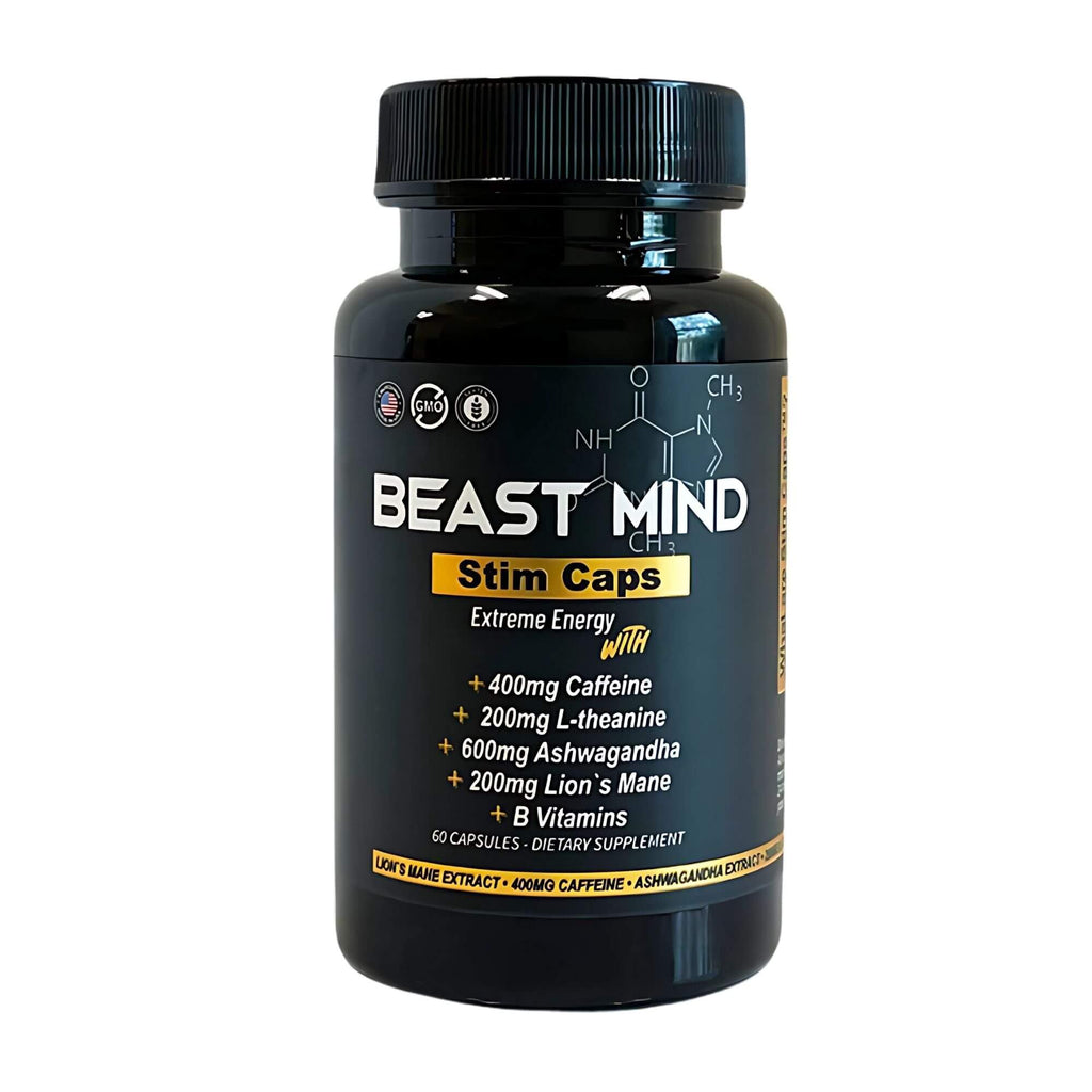 Beast Mind Extreme Energy Pills Pre-Workout Supplement

