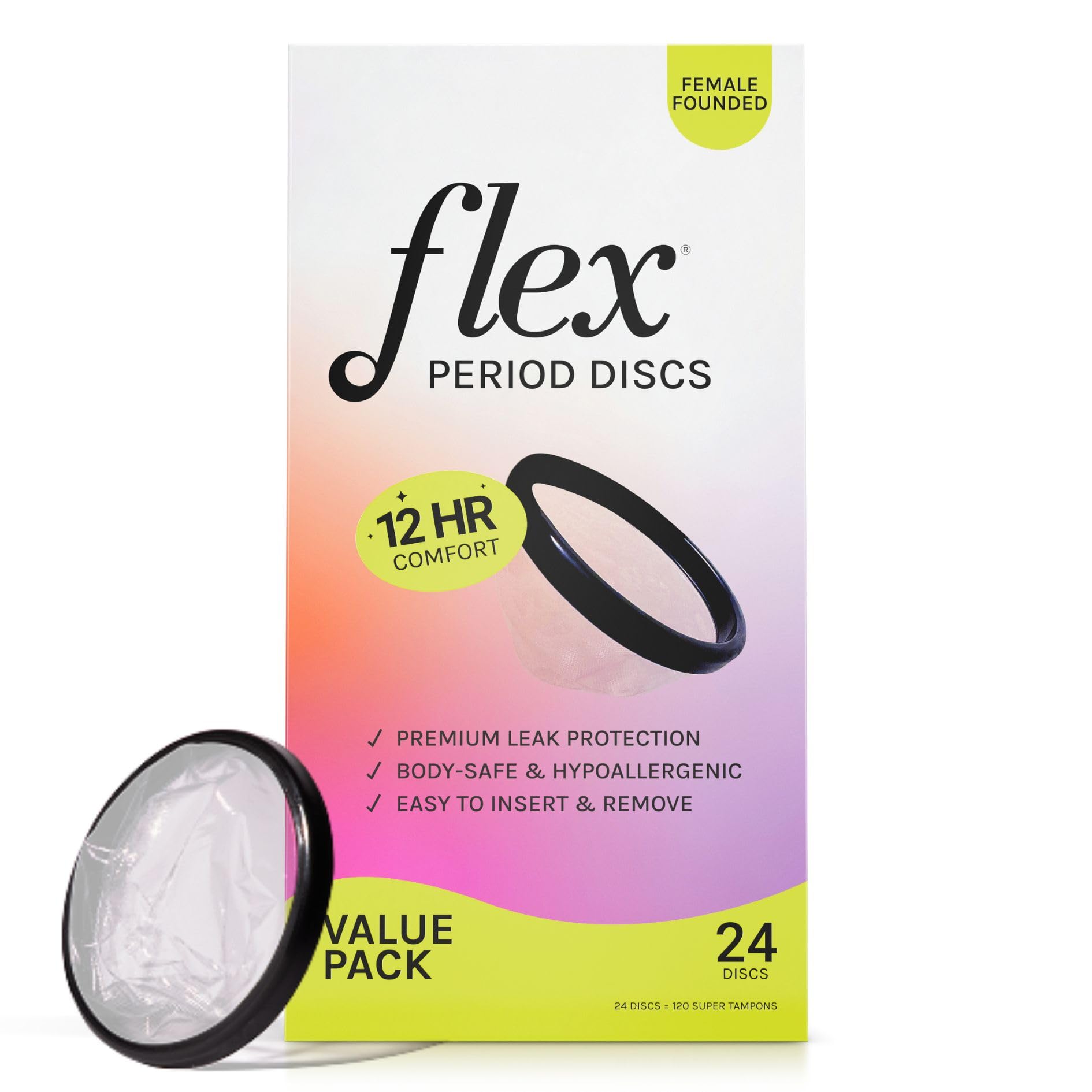 Flex Menstrual Discs – Disposable Period Discs for Comfort

