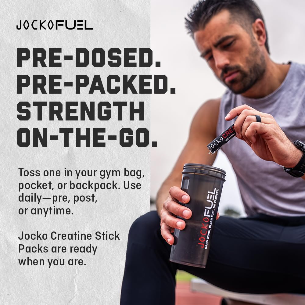 Jocko Fuel Creatine Monohydrate - Micronized Travel Size

