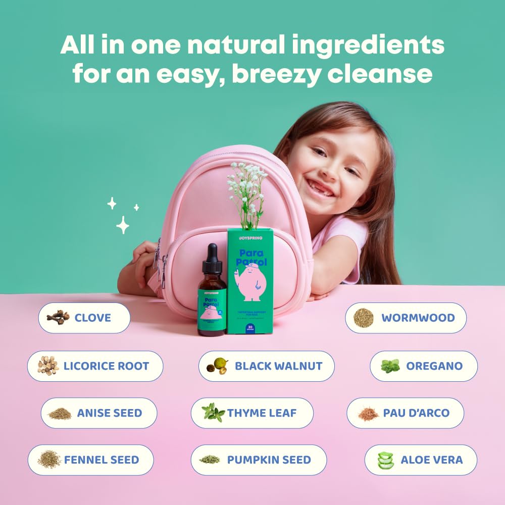 JoySpring ParaPatrol Kids Digestive Health Liquid

