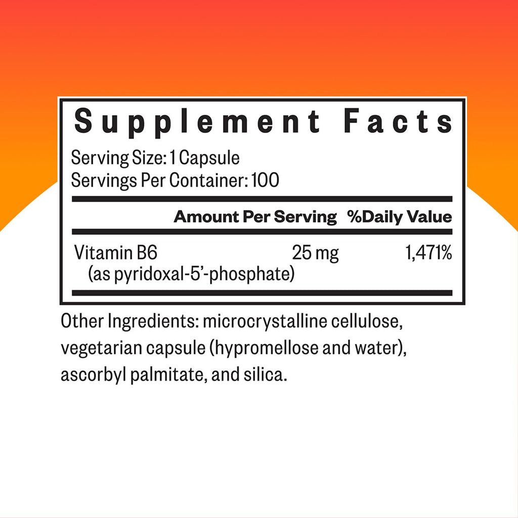 Seeking Health P-5-P Vitamin B6 Immune Support & Metabolism

