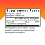 Seeking Health P-5-P Vitamin B6 Immune Support & Metabolism

