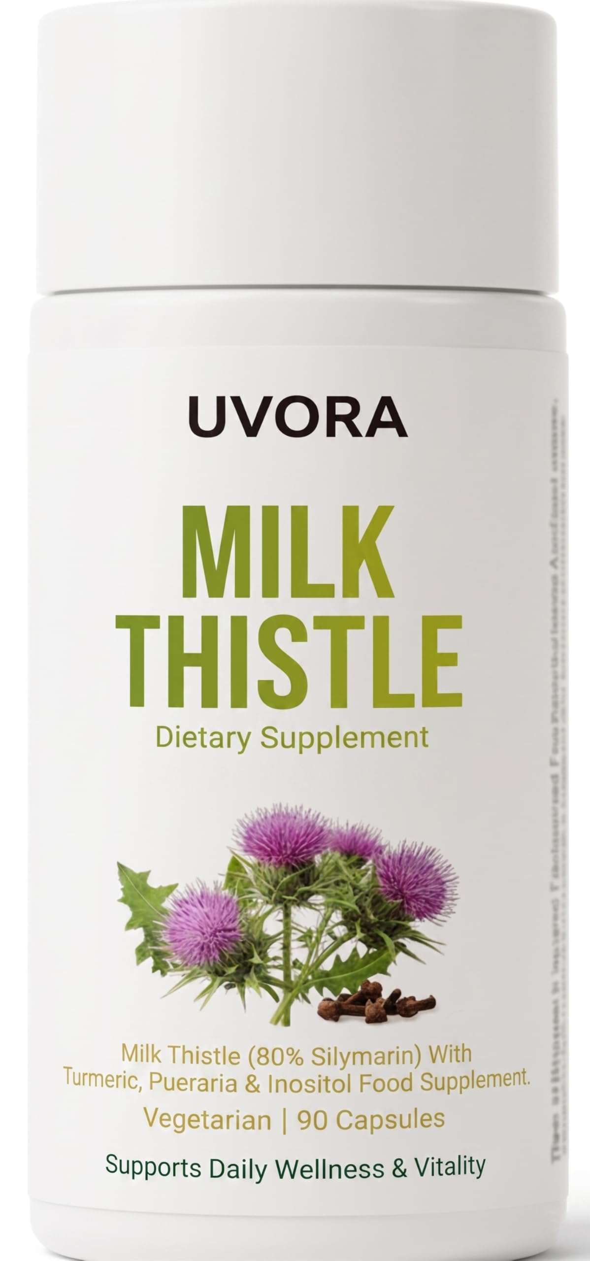 Uvora Milk Thistle Detox Liver Support

