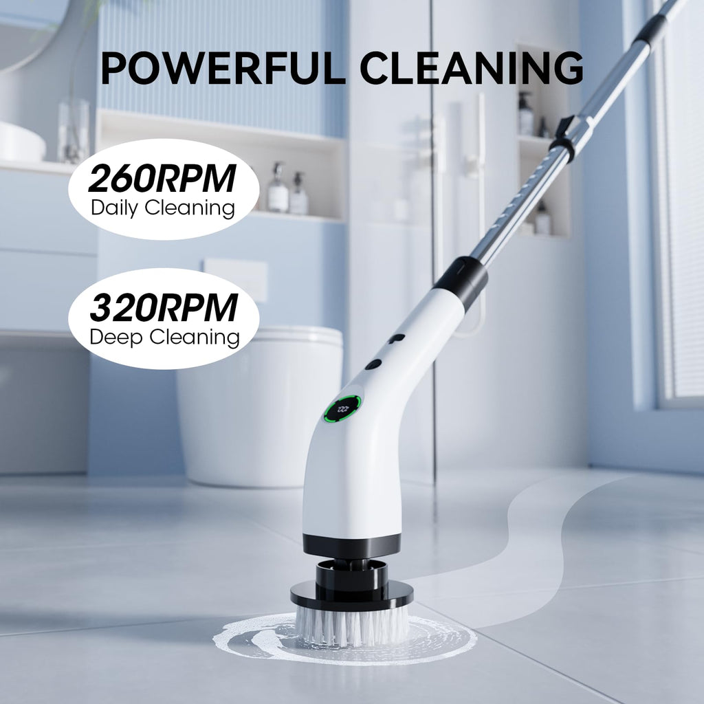 Swyprrix Electric Spin Scrubber Cordless Bathroom IPX7

