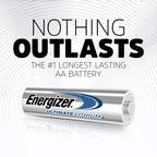 Energizer Ultimate Lithium AA Batteries Long-Lasting Power

