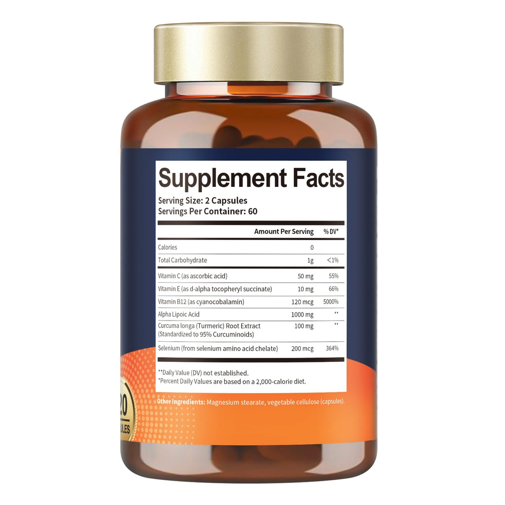 Totaria Alpha Lipoic Acid Supplement - Universal Antioxidant


